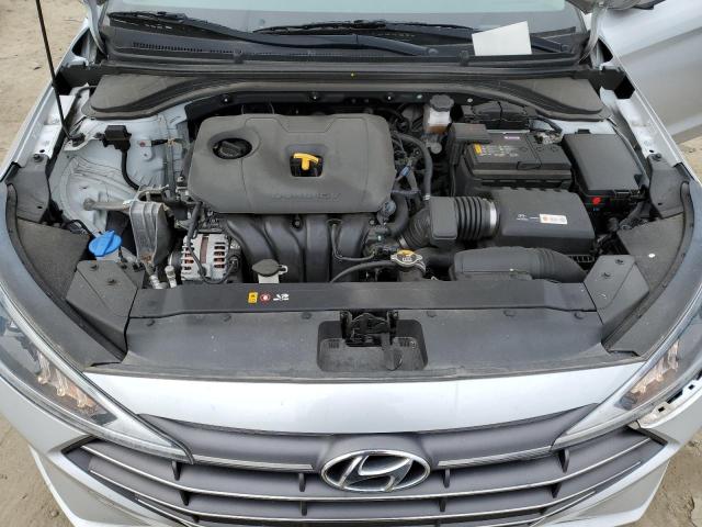 KMHD84LF6KU768882 - 2019 HYUNDAI ELANTRA SEL SILVER photo 11