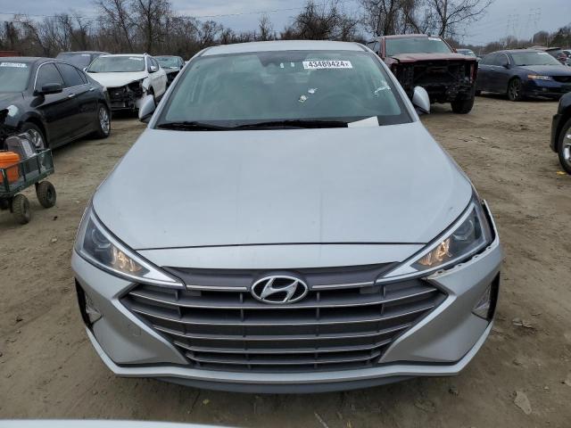 KMHD84LF6KU768882 - 2019 HYUNDAI ELANTRA SEL SILVER photo 5