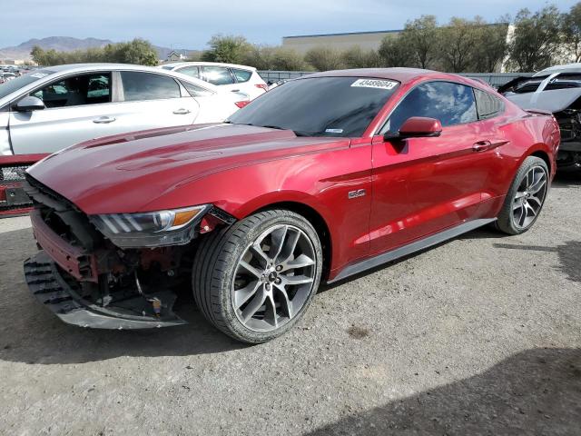 1FA6P8CF3F5368145 - 2015 FORD MUSTANG GT RED photo 1