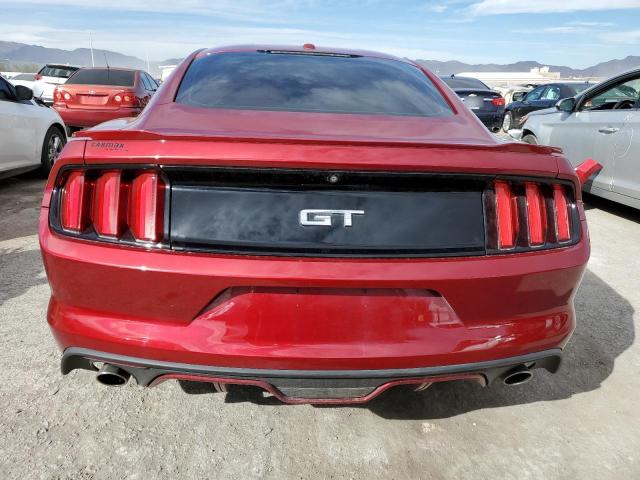 1FA6P8CF3F5368145 - 2015 FORD MUSTANG GT RED photo 6