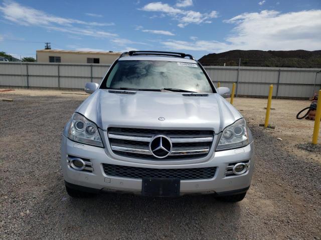 4JGBF71E67A283711 - 2007 MERCEDES-BENZ GL 450 4MATIC SILVER photo 5