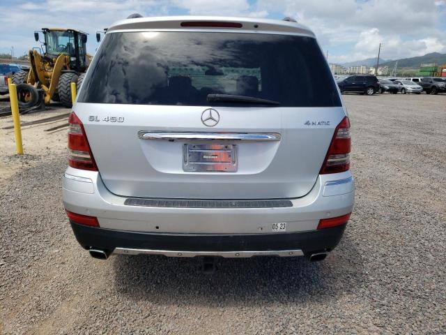 4JGBF71E67A283711 - 2007 MERCEDES-BENZ GL 450 4MATIC SILVER photo 6