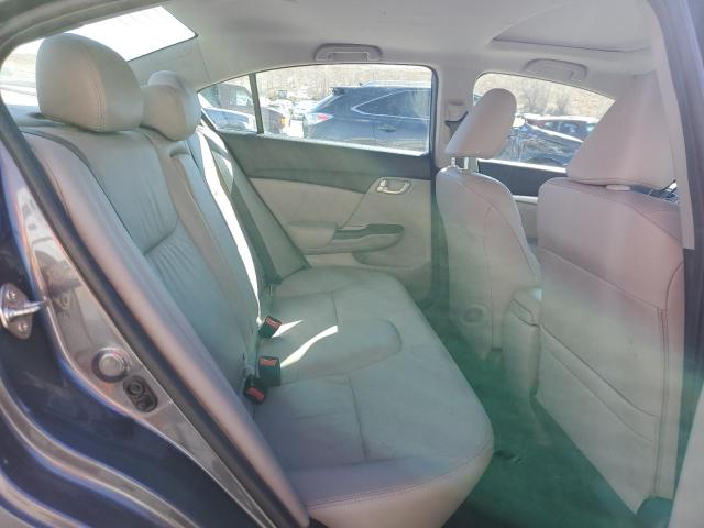 2HGFB2F91FH514239 - 2015 HONDA CIVIC EXL ნაცრისფერი ფოტო 10