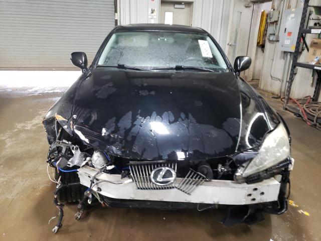 JTHCK262865003668 - 2006 LEXUS IS 250 BLACK photo 5