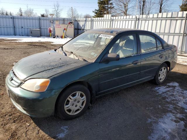 2001 HONDA CIVIC DX, 