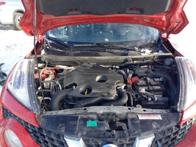 JN8AF5MV2GT655344 - 2016 NISSAN JUKE S RED photo 11