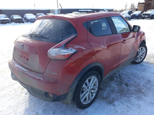 JN8AF5MV2GT655344 - 2016 NISSAN JUKE S RED photo 3