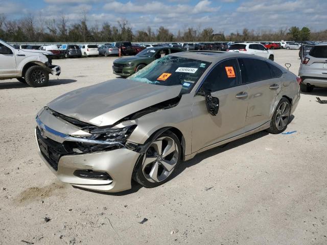 1HGCV1F96JA179085 - 2018 HONDA ACCORD TOURING BEIGE photo 1