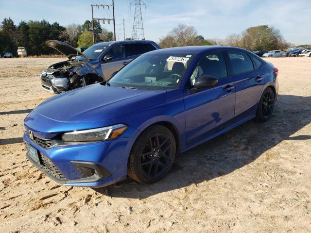 2HGFE2F51NH556512 - 2022 HONDA CIVIC SPORT Bleu photo 1