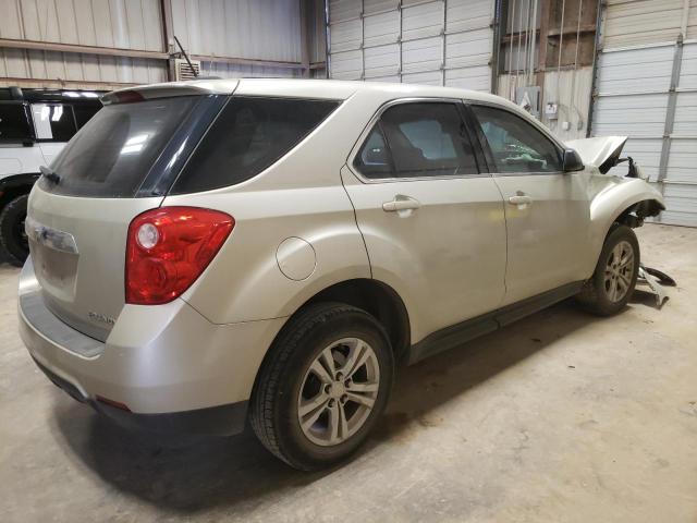 2GNALAEKXF6201519 - 2015 CHEVROLET EQUINOX LS TAN photo 3