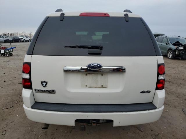 1FMEU73E88UB15018 - 2008 FORD EXPLORER XLT WHITE photo 6