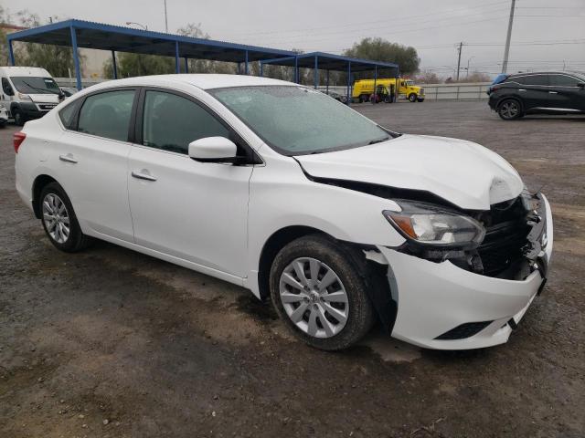 3N1AB7AP7HY385418 - 2017 NISSAN SENTRA S WHITE photo 4