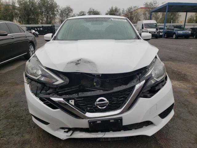 3N1AB7AP7HY385418 - 2017 NISSAN SENTRA S WHITE photo 5