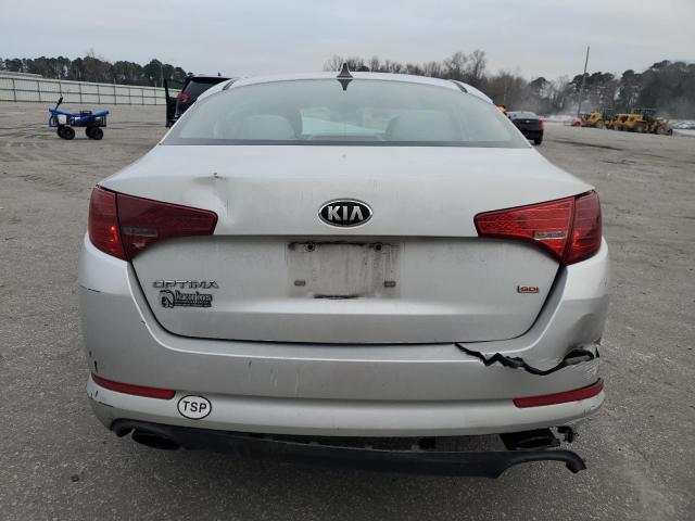 5XXGM4A77DG122512 - 2013 KIA OPTIMA LX SILVER photo 6