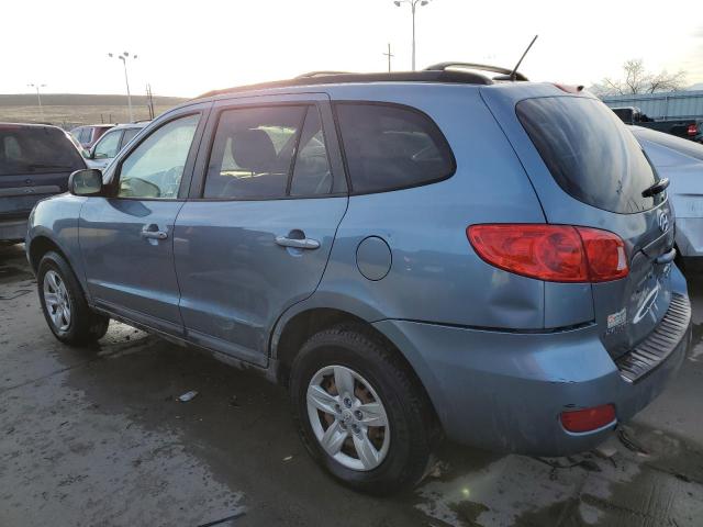 5NMSG73D09H287638 - 2009 HYUNDAI SANTA FE GLS BLUE photo 2