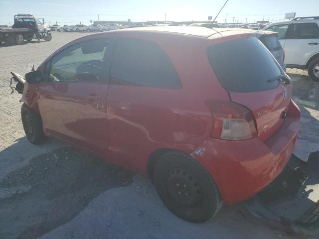 JTDJT923375126924 - 2007 TOYOTA YARIS RED photo 2