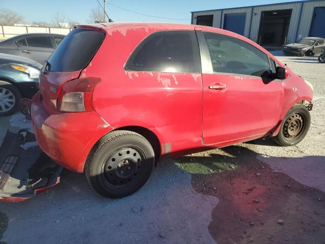 JTDJT923375126924 - 2007 TOYOTA YARIS RED photo 3