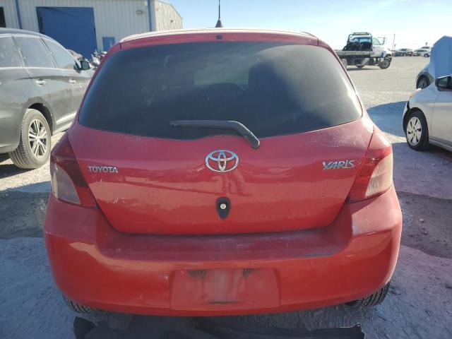 JTDJT923375126924 - 2007 TOYOTA YARIS RED photo 6