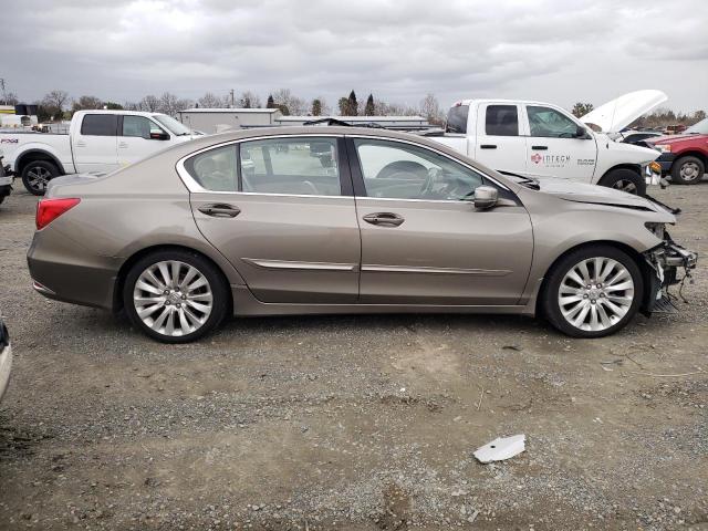 JH4KC1F93EC004088 - 2014 ACURA RLX ADVANCE TAN photo 3