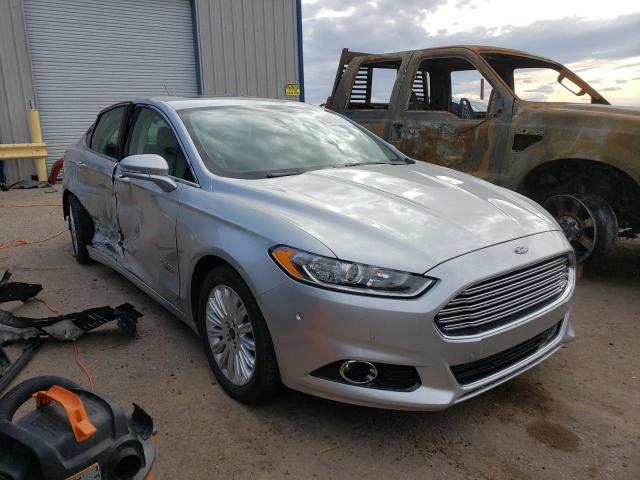 3FA6P0SU5DR373665 - 2013 FORD FUSION TITANIUM PHEV SILVER photo 4