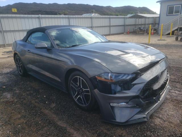 1FATP8UH7P5108870 - 2023 FORD MUSTANG GRAY photo 4