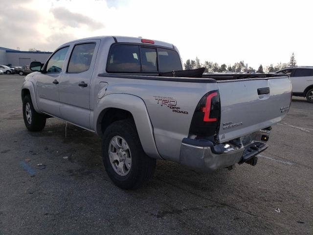 3TMJU4GN7AM107918 - 2010 TOYOTA TACOMA DOUBLE CAB PRERUNNER SILVER photo 2