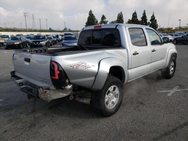 3TMJU4GN7AM107918 - 2010 TOYOTA TACOMA DOUBLE CAB PRERUNNER SILVER photo 3