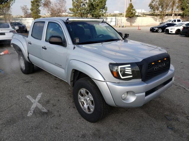 3TMJU4GN7AM107918 - 2010 TOYOTA TACOMA DOUBLE CAB PRERUNNER SILVER photo 4