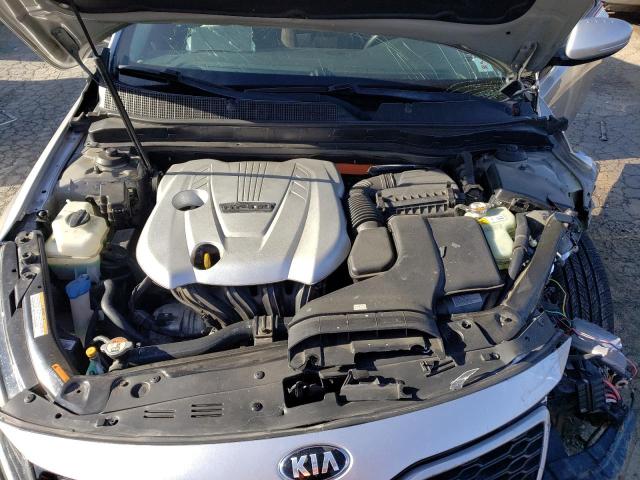 KNAGM4AD3D5055916 - 2013 KIA OPTIMA HYBRID SILVER photo 11