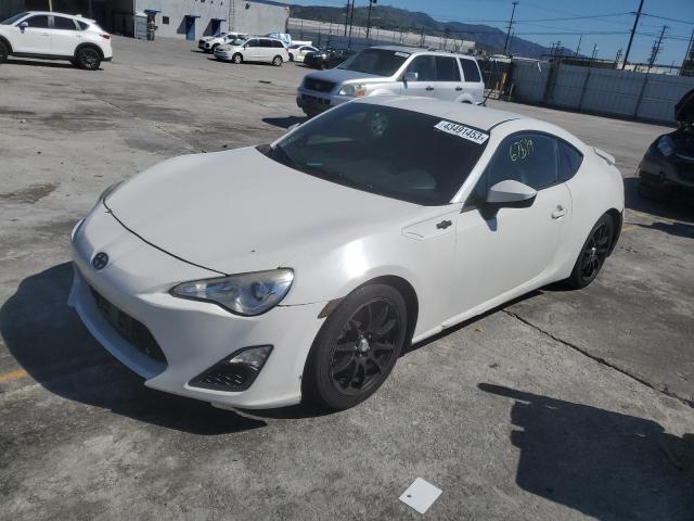 JF1ZNAA18E8708386 - 2014 TOYOTA SCION FR-S WHITE photo 1