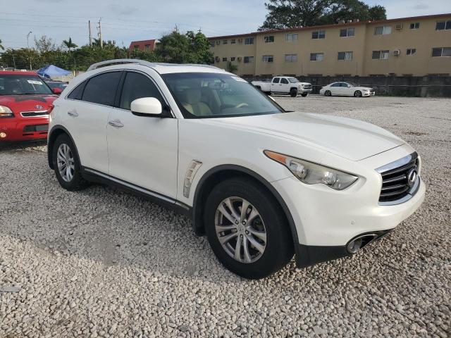 JN8CS1MU8DM140830 - 2013 INFINITI FX37 WHITE photo 4