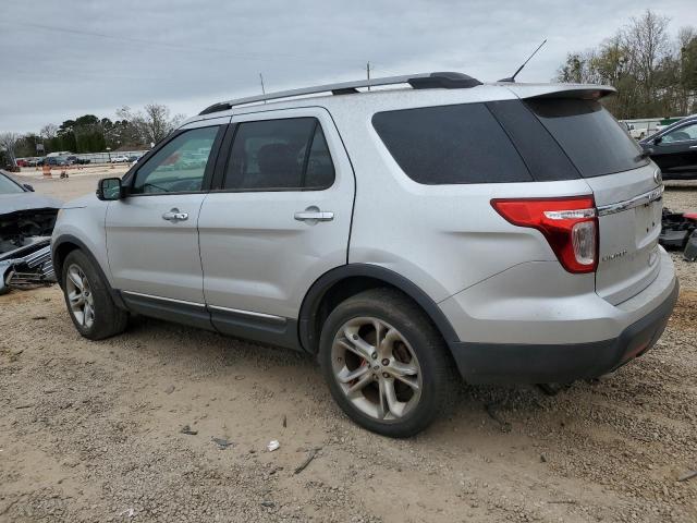 1FMHK8F89CGA96579 - 2012 FORD EXPLORER LIMITED SILVER photo 2