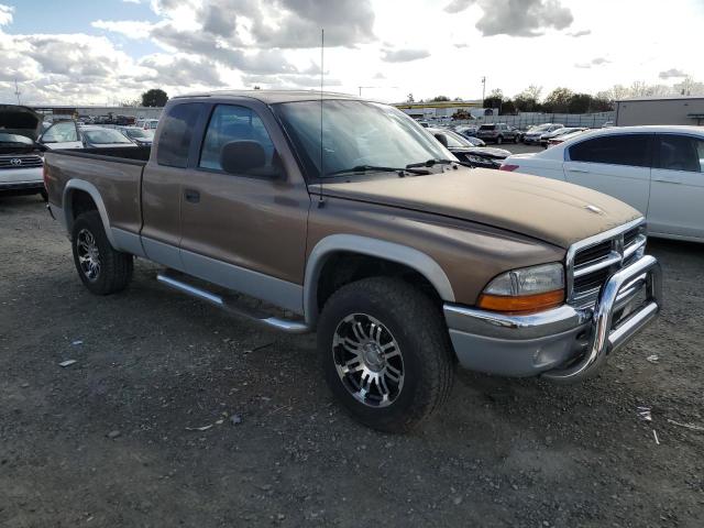 1B7GG22N2YS757691 - 2000 DODGE DAKOTA TAN photo 4