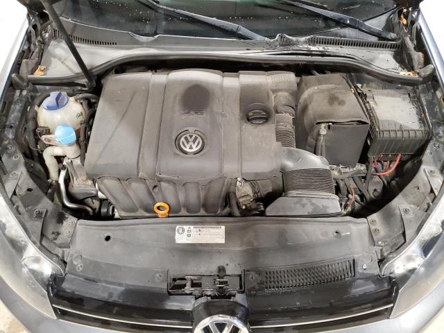 3VWPZ7AJ4BM684780 - 2011 VOLKSWAGEN JETTA S GRAY photo 12