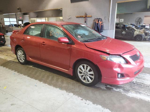 2T1BU4EE7AC363329 - 2010 TOYOTA COROLLA BASE RED photo 4