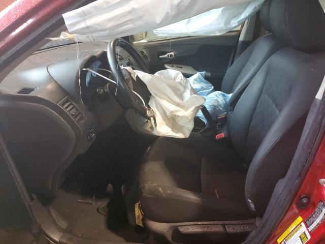 2T1BU4EE7AC363329 - 2010 TOYOTA COROLLA BASE RED photo 7
