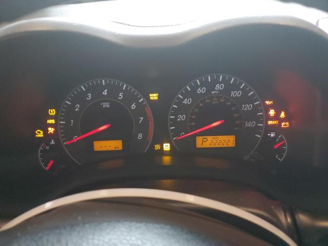 2T1BU4EE7AC363329 - 2010 TOYOTA COROLLA BASE RED photo 9