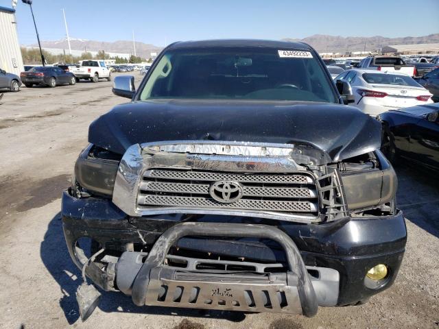 5TFDV58168X049364 - 2008 TOYOTA TUNDRA CREWMAX LIMITED BLACK photo 5