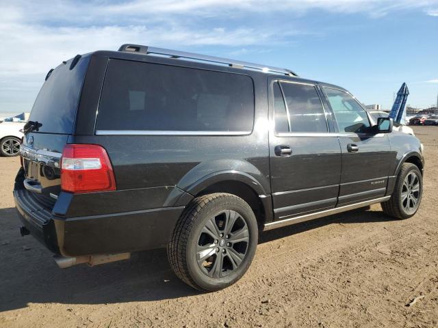 1FMJK1LT7FEF30256 - 2015 FORD EXPEDITION EL PLATINUM BLACK photo 3