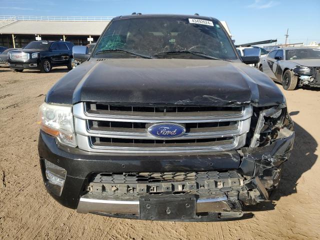 1FMJK1LT7FEF30256 - 2015 FORD EXPEDITION EL PLATINUM BLACK photo 5