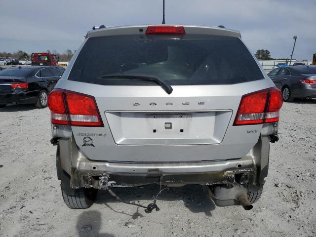 3C4PDCBB7DT545060 - 2013 DODGE JOURNEY SXT SILVER photo 6