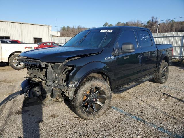 1FTEW1EP7JFE05707 - 2018 FORD F150 SUPERCREW BLACK photo 1