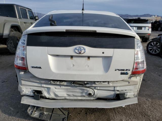 JTDKB20U997845077 - 2009 TOYOTA PRIUS WHITE photo 6