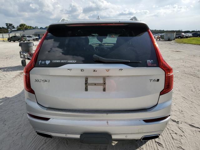 YV4A22PK6J1199386 - 2018 VOLVO XC90 T6 SILVER photo 6