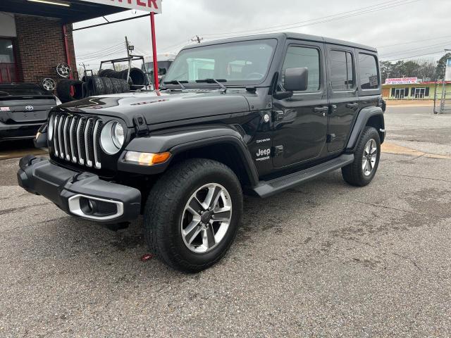 1C4HJXEN0KW600174 - 2019 JEEP WRANGLER U SAHARA BLACK photo 2