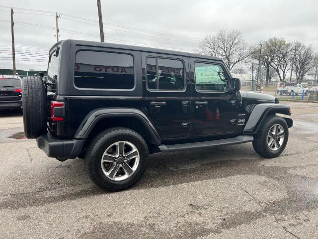1C4HJXEN0KW600174 - 2019 JEEP WRANGLER U SAHARA BLACK photo 7