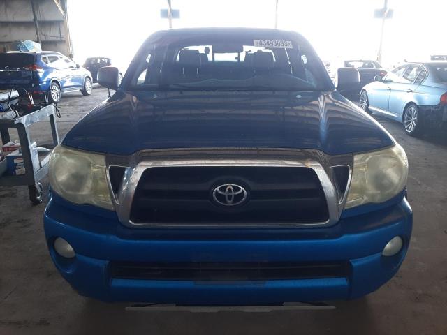 5TEJU62N86Z158244 - 2006 TOYOTA TACOMA DOUBLE CAB PRERUNNER BLUE photo 5