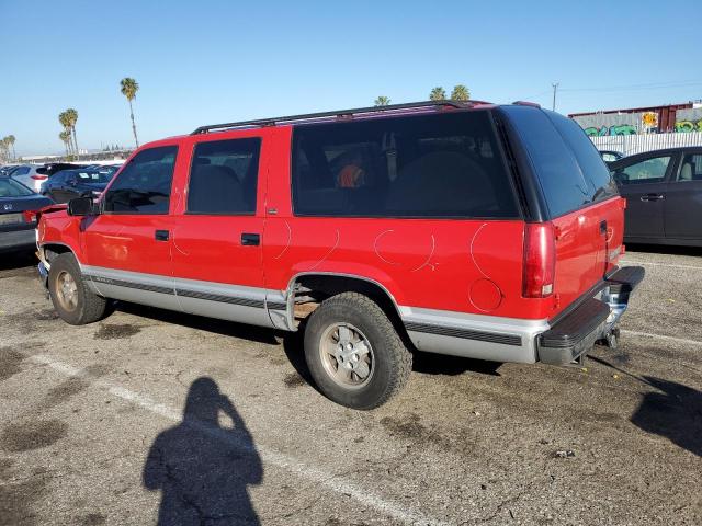 1GNEC16K5RJ392774 - 1994 CHEVROLET SUBURBAN C1500 RED photo 2