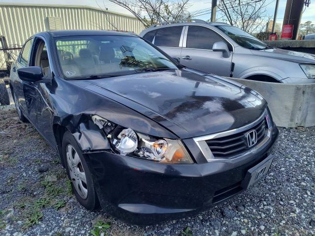 JHMCP26358C052254 - 2008 HONDA ACCORD LX BLACK photo 1