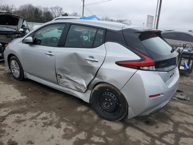 1N4AZ1BV7PC554434 - 2023 NISSAN LEAF S SILVER photo 2